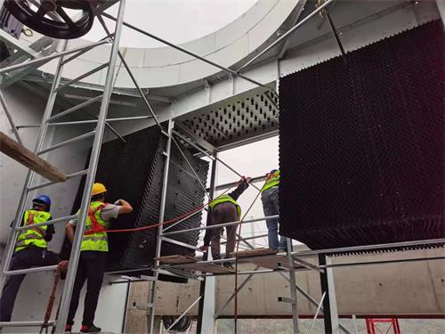 馬利冷卻塔填料更換方法,冷卻塔填料更換的簡單方法