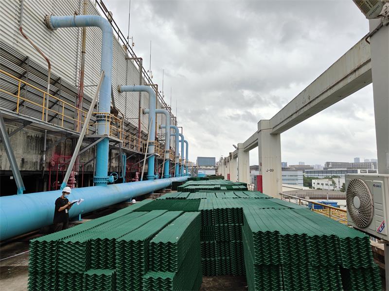 金日冷卻塔填料更換維護(hù)方法,冷卻塔填料老舊的危害